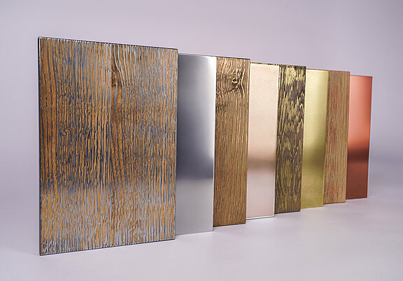 Campioni di legno Rosner Decorative Metal